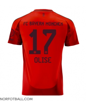 Billige Fotballdrakt Bayern Munich Michael Olise #17 Replika Hjemmedrakt 2024-25 Kortermet